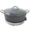 Panela Elétrica Multiuso Com Base Térmica - Image 6